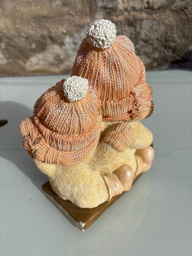 Decoración Navideña Muñecos de Nieve Trineo