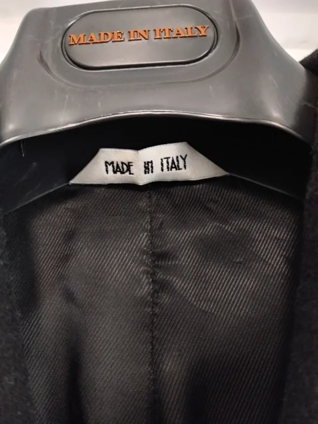Cappotto uomo Made in Italy taglia 48