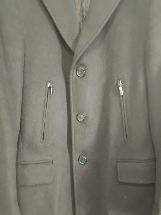 Cappotto uomo Made in Italy taglia 48