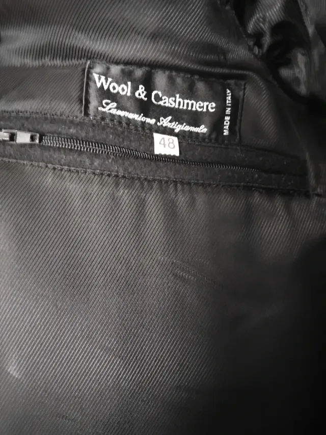 Cappotto uomo Made in Italy taglia 48