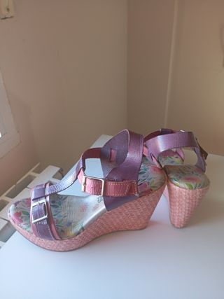Sandalias de piel Trissola