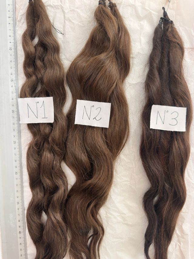 Extensiones de pelo natural ondulado