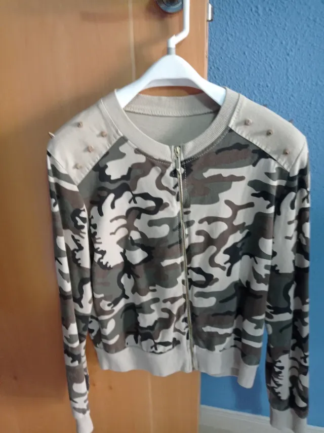 2 Chaquetas Mango Talla S Marrón