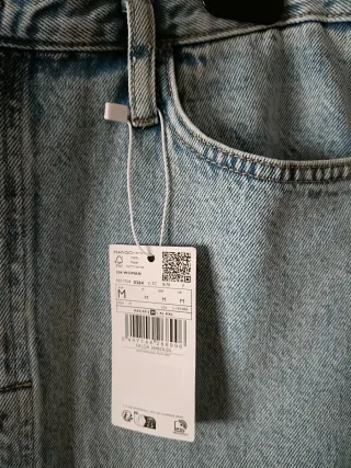 Falda Midi Vaquera Mango