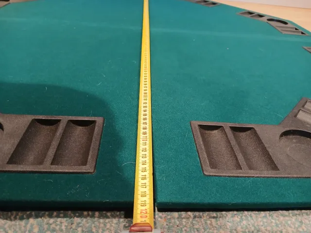 Tablero de póker plegable 8 jugadores