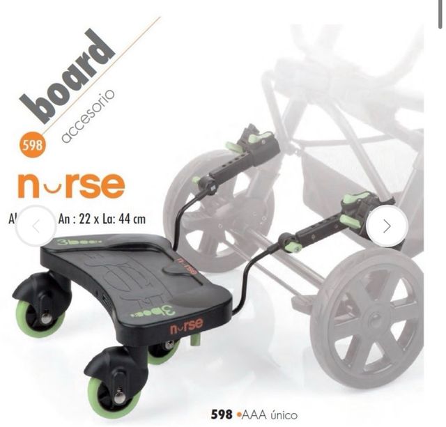 Plataforma para cochecito de bebé