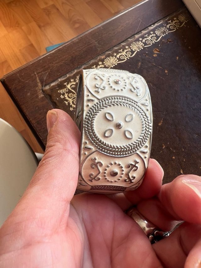 Reloj Misako Vintage Blanco y Plateado