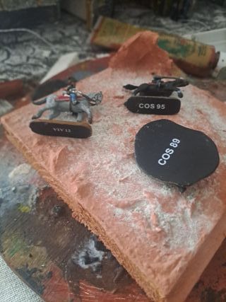 Soldatini piombo scala 1:72 a cavallo