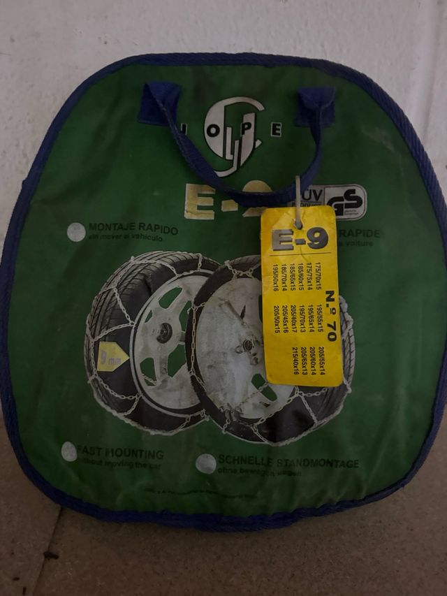 Cadenas para nieve E-9