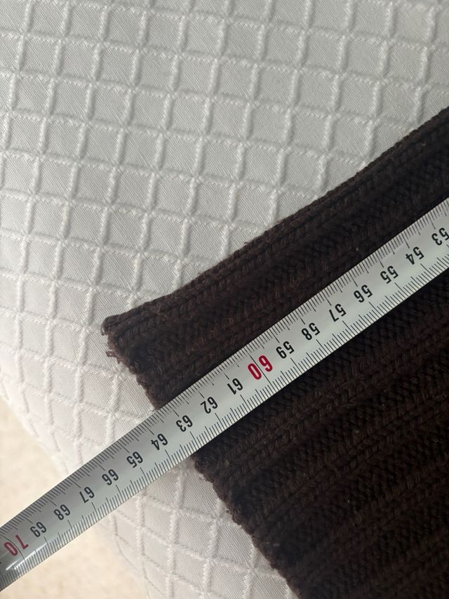 Jersey cuello alto estampado rayas