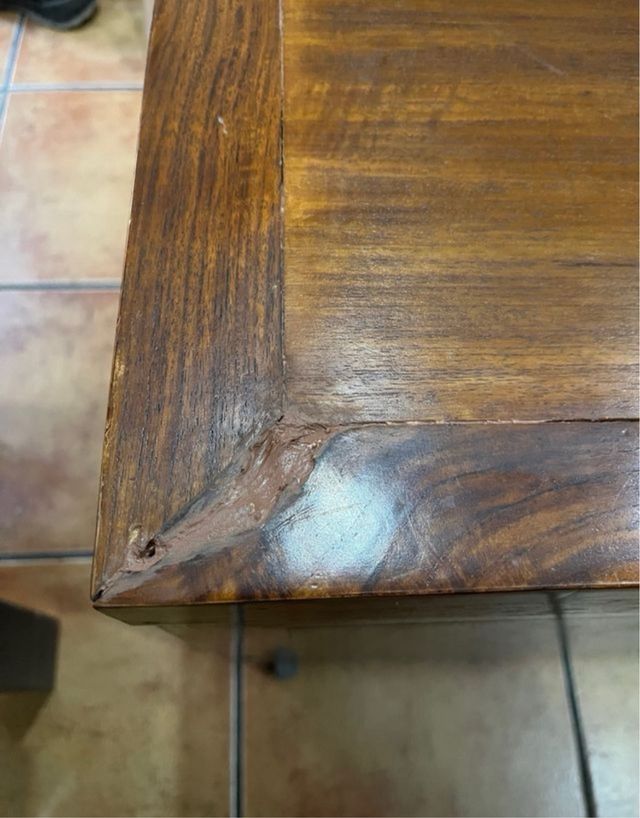 Baúl centro de madera