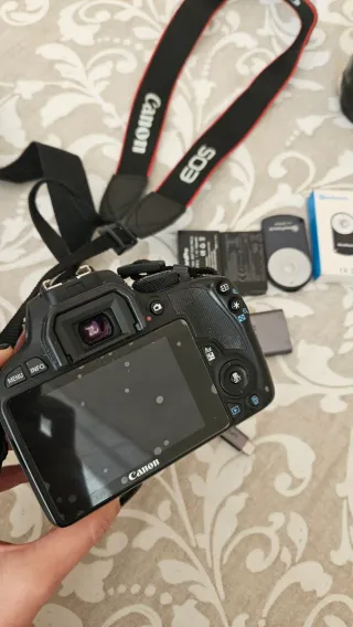 Canon 100D Lote Cámara + Accesorios