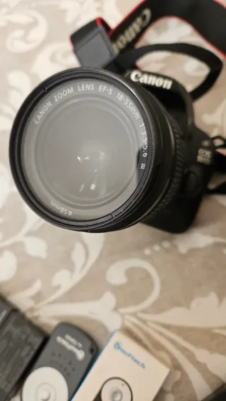 Canon 100D Lote Cámara + Accesorios