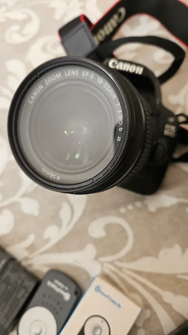 Canon 100D Lote Cámara + Accesorios