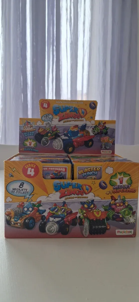 Surtido Superzings Vehículos y Cajas