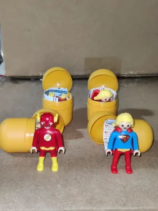 Figuras Playmobil Kinder Sorpresa Superhéroes