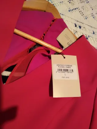 Vestido fiesta Coosy rosa talla única