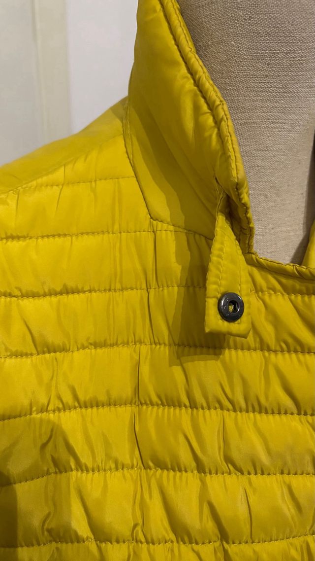 Giacchino trapuntato giallo