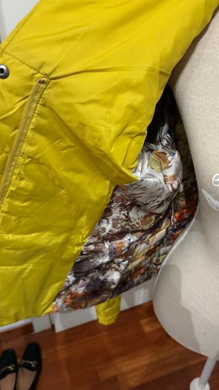 Giacchino trapuntato giallo