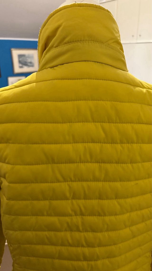 Giacchino trapuntato giallo