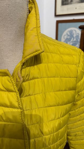 Giacchino trapuntato giallo