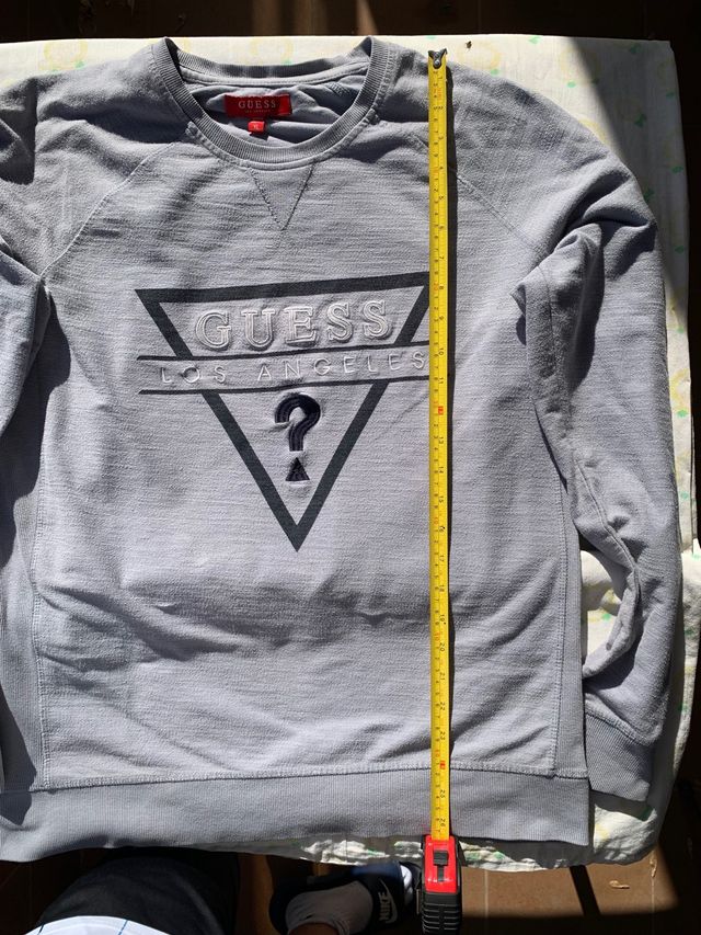 Sudadera Guess Gris Talla XL