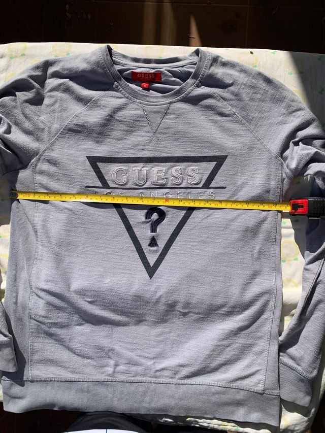 Sudadera Guess Gris Talla XL