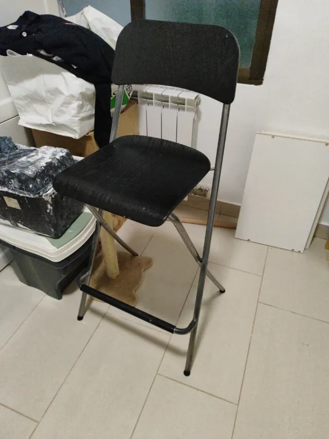 Silla alta cocina plegable