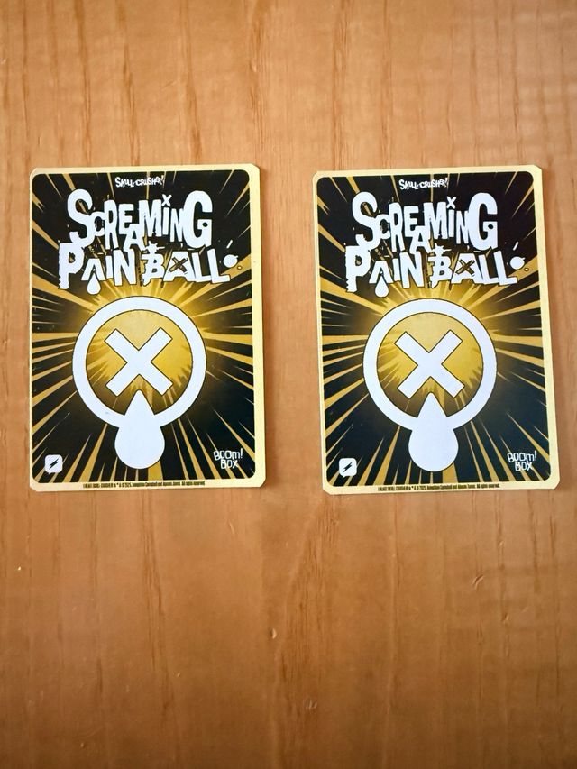 Carte Skull Crusher D.A.V.I.D. e Trini autografate