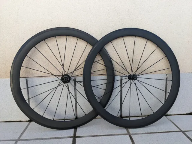 Ruedas de carbono para bicicleta carretera 
