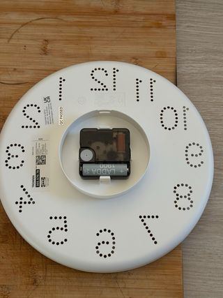 Reloj de pared blanco Ikea
