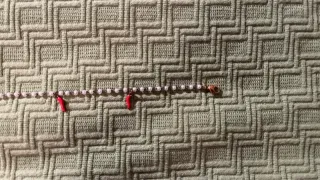 Bracciale Dodo originale oro e rossi