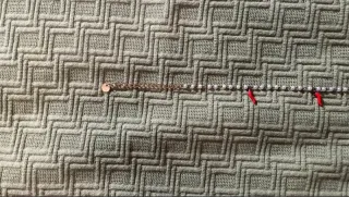 Bracciale Dodo originale oro e rossi