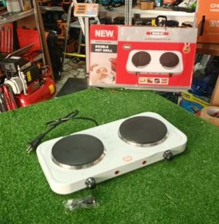 Piastra Doppio Fornello 2000W