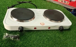 Piastra Doppio Fornello 2000W