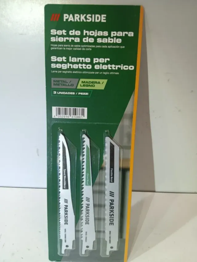 Set 12 Lame per Sega Sable PARKSIDE