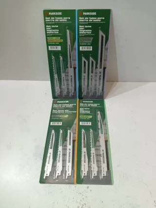 Set 12 Hojas Sierra Sable PARKSIDE