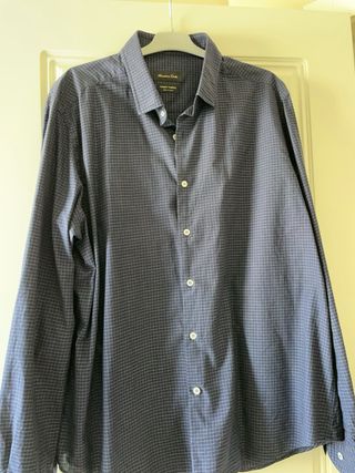 Camisa Massimo Dutti cuadros hombre