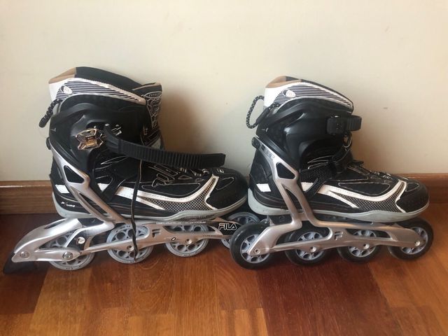 Patines Fila Talla 44 Negros