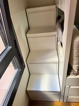 Litera3 camas 1nido, cajones y escaleraTodomadera