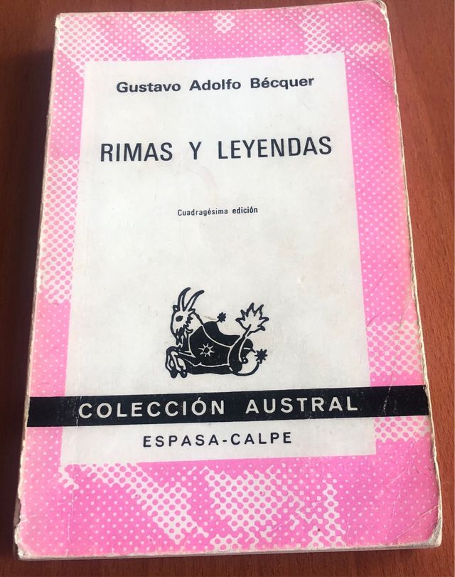 Rimas y Leyendas Gustavo Adolfo Bécquer