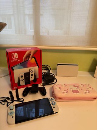 Nintendo Switch OLED Blanca + Accesorios