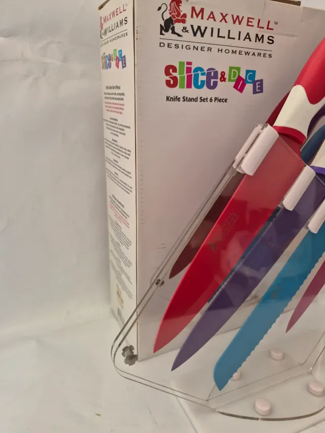 Set Coltelli Maxwell Williams con Ceppo