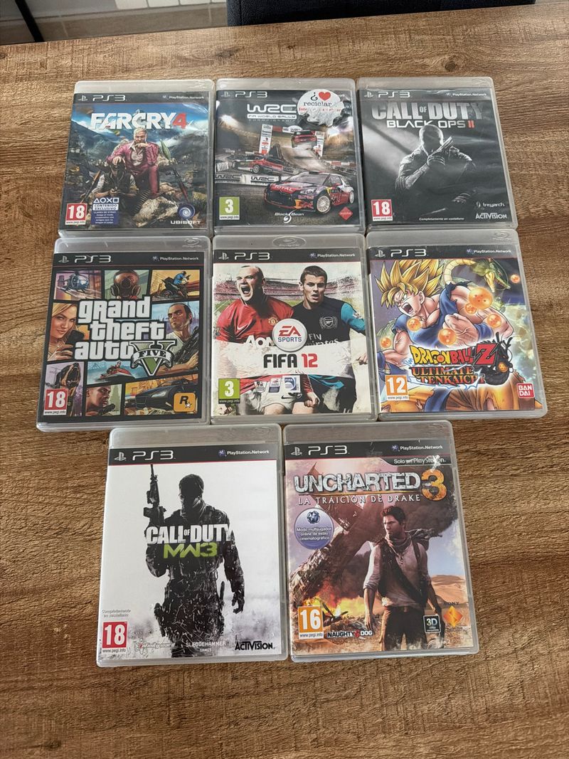 Imagen de Lote 7 Juegos PS3: Far Cry 4, GTA V, Call of Duty.