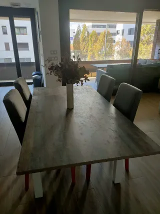 Mesa de comedor extensible