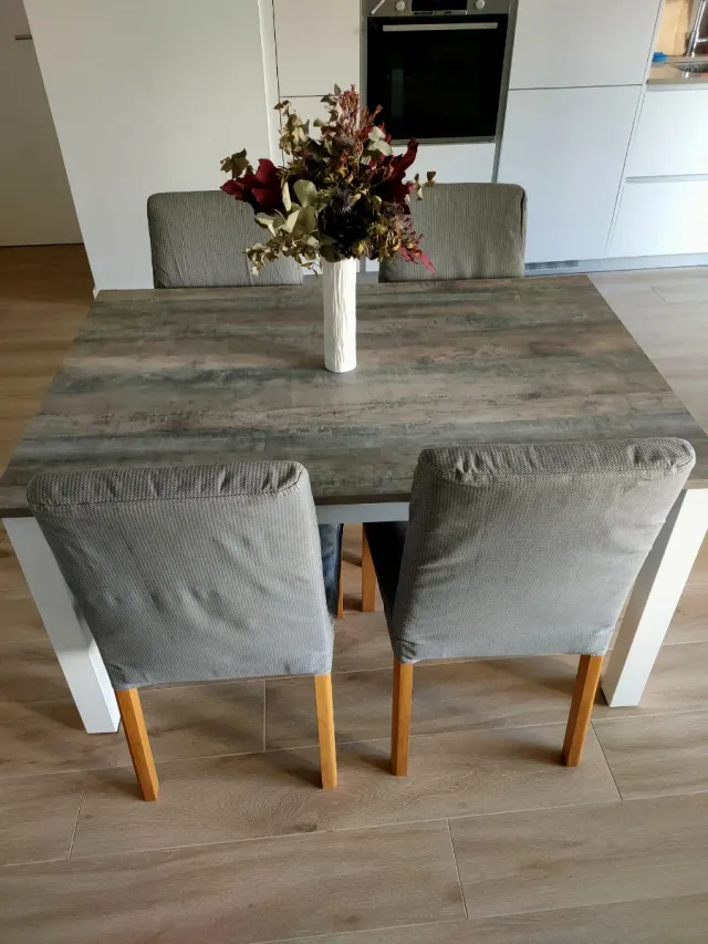 Mesa de comedor extensible