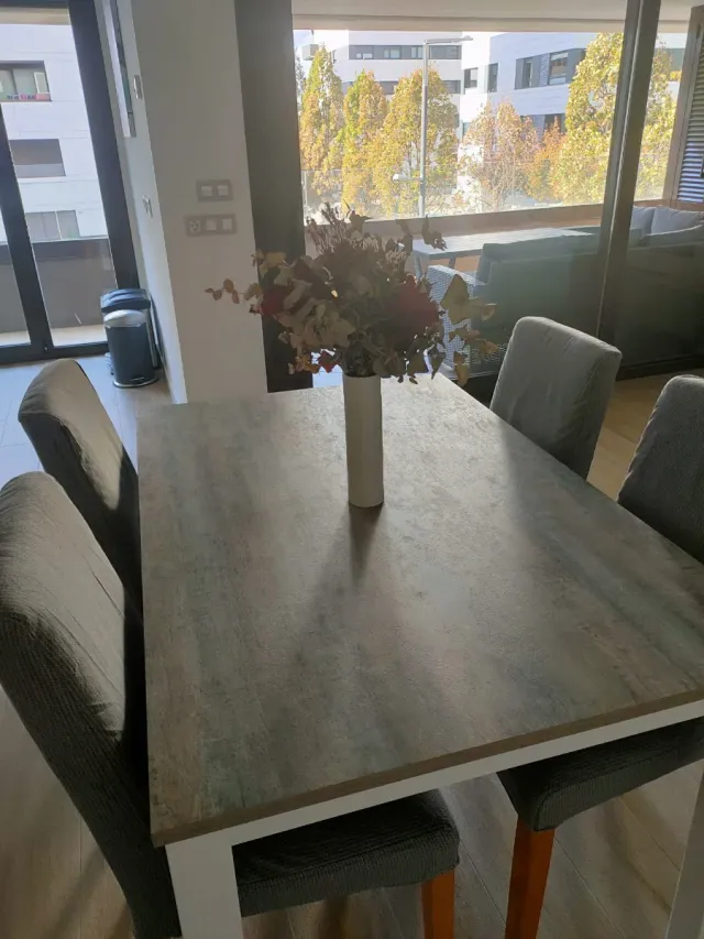 Mesa de comedor extensible