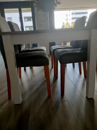 Mesa de comedor extensible