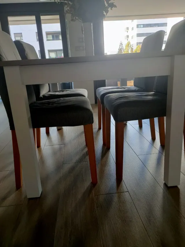 Mesa de comedor extensible