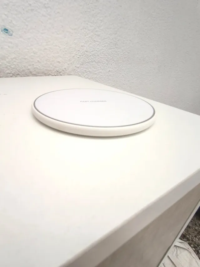 Cargador Inalámbrico Rápido Blanco